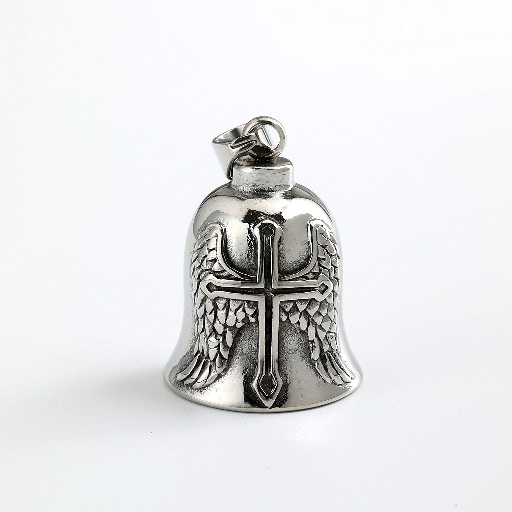 Vintage Stainless Steel Pendant Necklace