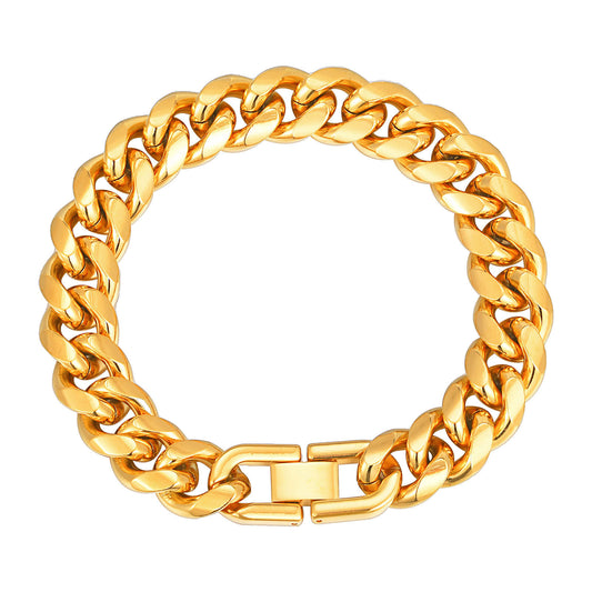 Cuban Chain Stainless Steel Bracelet