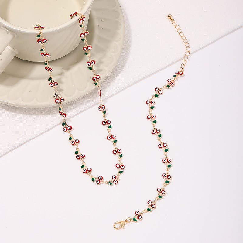 Summer Vibes Cherry Blossom Jewelry Set