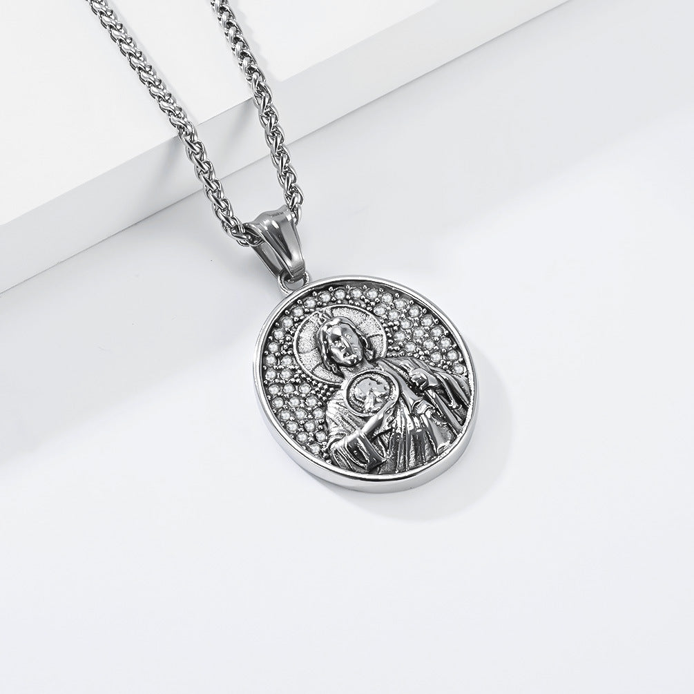 Punk E-Commerce Stainless Steel Pendant Necklace