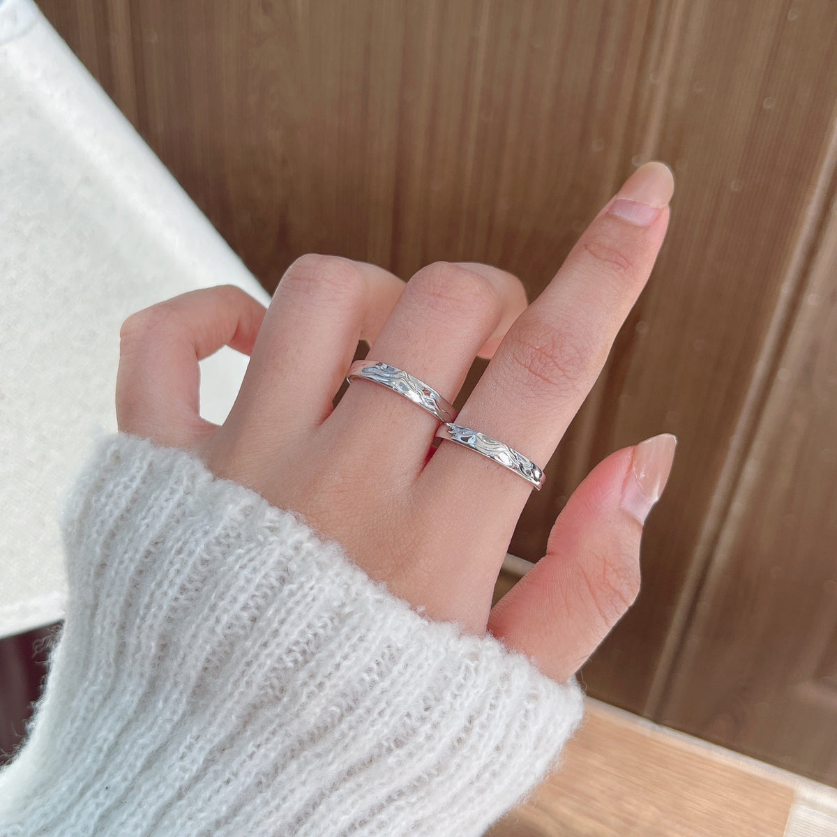 Minimalist Allegiance S925 Sterling Silver Ring