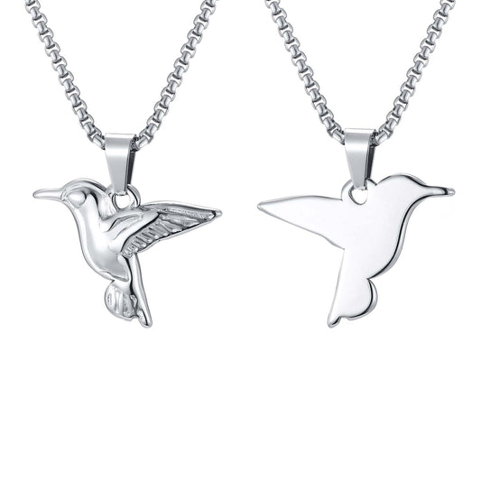 Hummingbird Stainless Steel Pendant