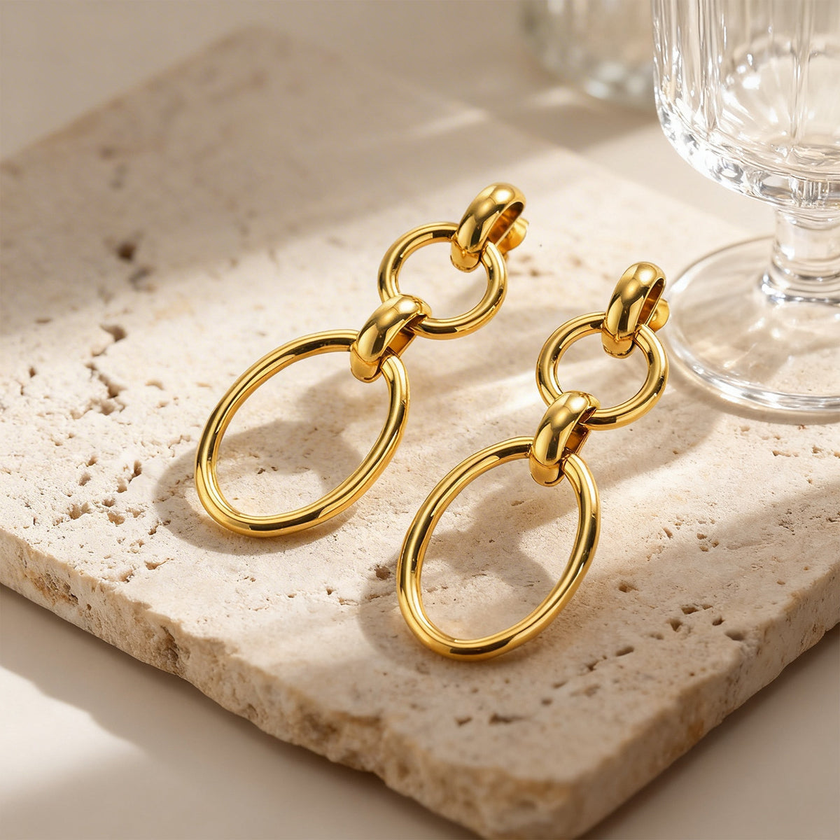 Modern Stainless Steel Earrings