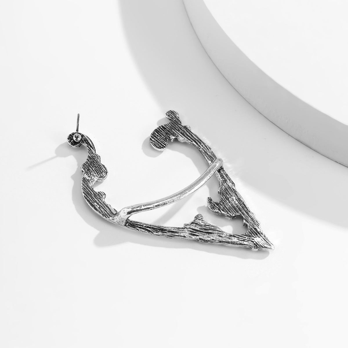 Planderful Halloween Outline Earrings For Women Retro European American Elf Studs Dark Wind Versatile Statement