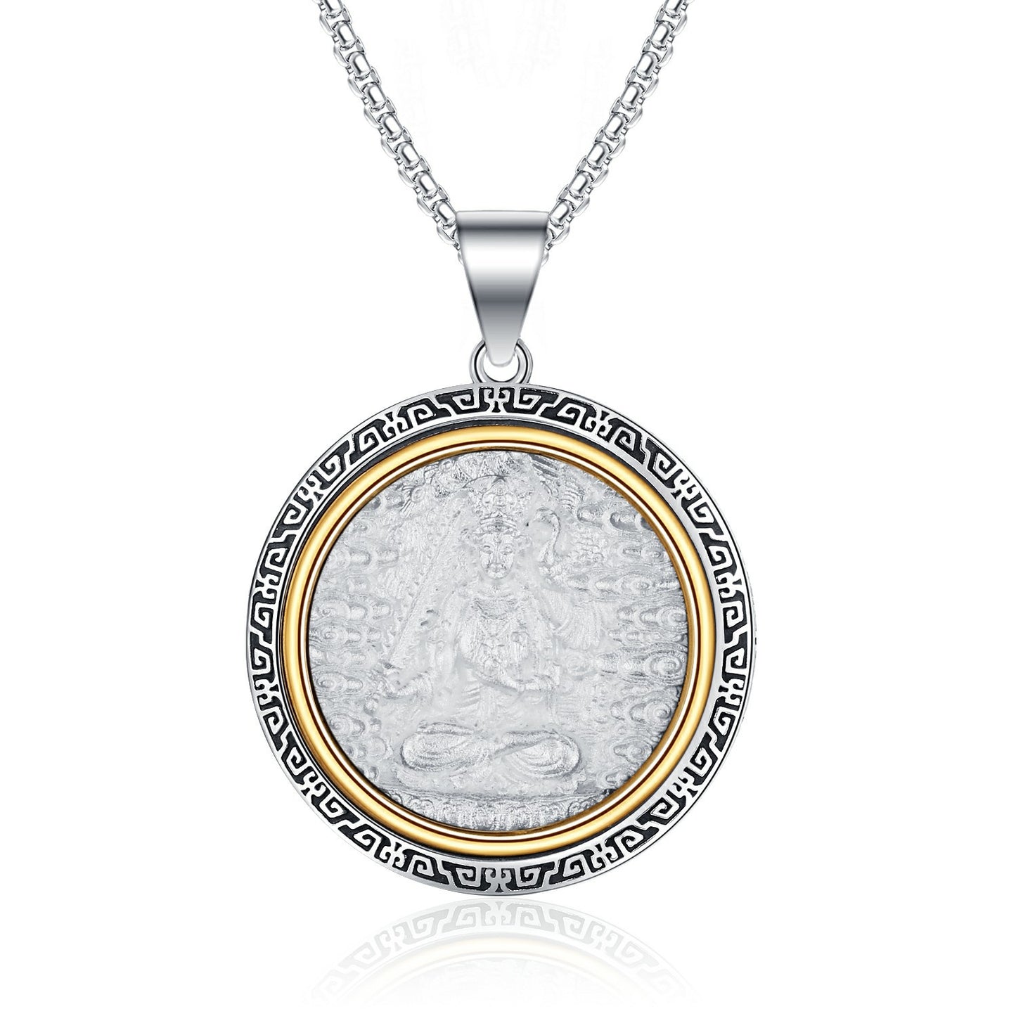 Stainless Steel Necklace – Dainty Zodiac Buddha Charms