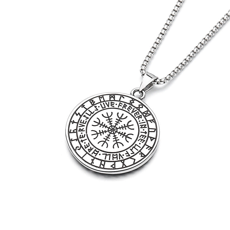 Steel Necklace - Nordic Minimalist