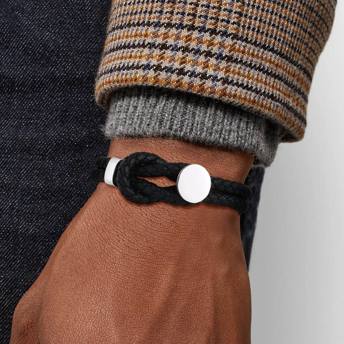 Black Stainless Steel Bracelet