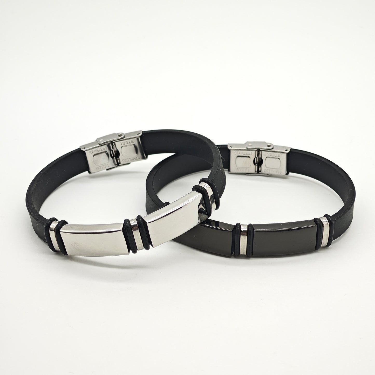 Stainless Steel Unisex Bracelet By Planderful Everyday Genie Durable Couple Wristband Gift