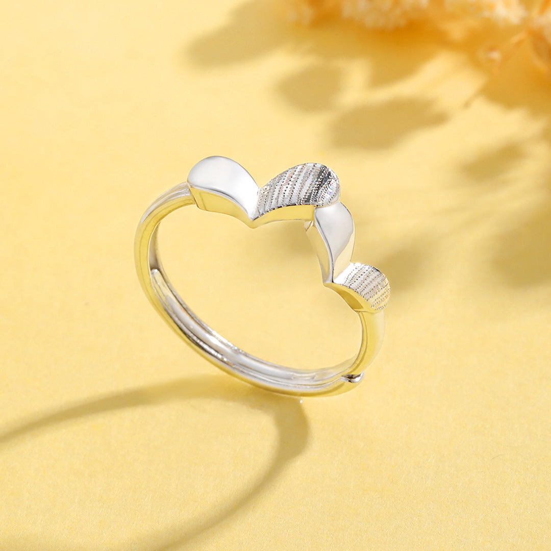 Planderful Everyday Genie Ring – Elegant Niche Design in S925 Sterling Silver