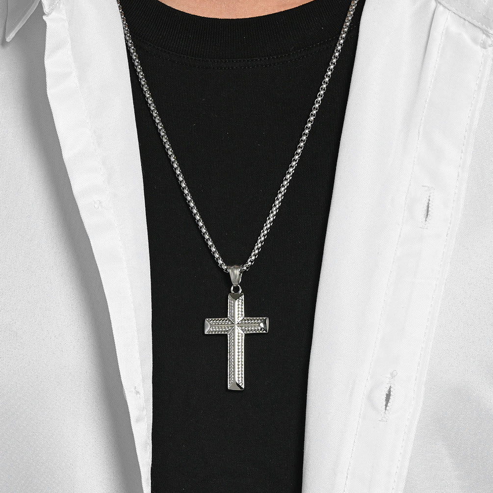 Stainless Steel Cross Necklace