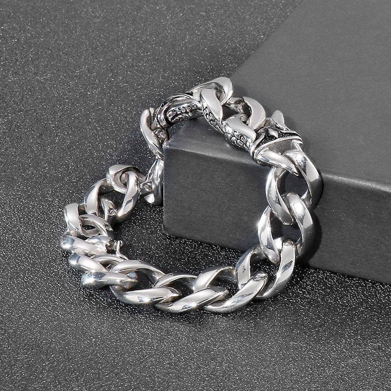 Dragon Slayer Men's Titanium Steel Bracelet
