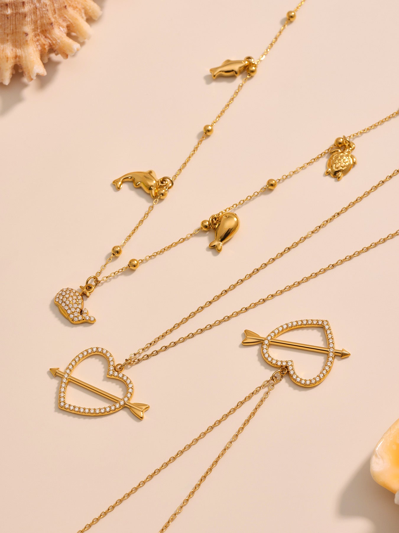 Planderful Collarbone Necklace Arrow Pendant For Women