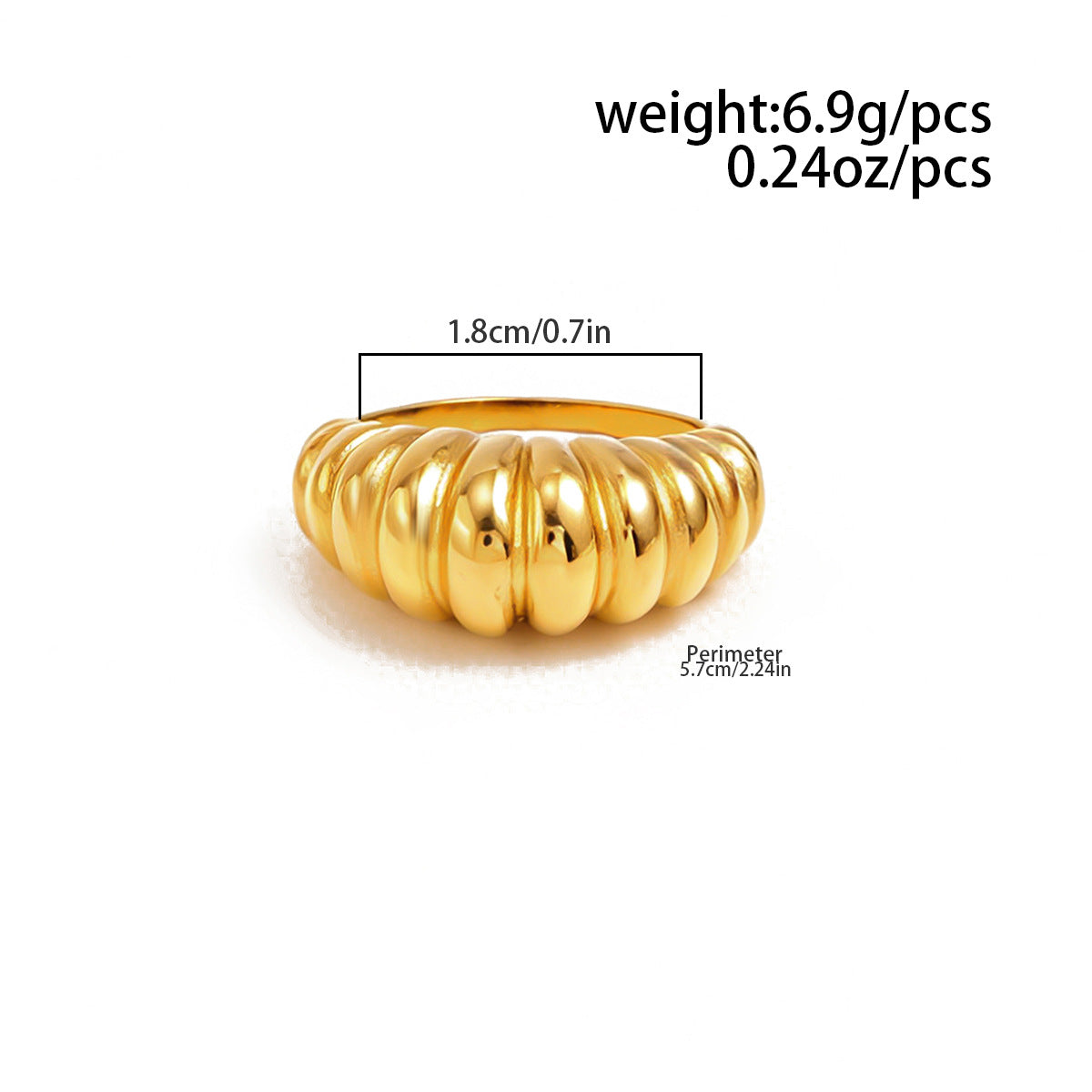 Stainless Steel Zircon Open Ring By Planderful Vienna Verve For Urban Professionals Statement Piece