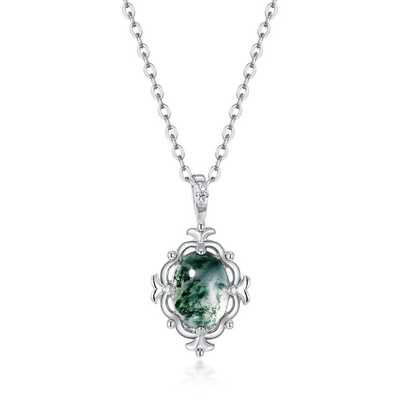 S925 Sterling Silver Vintage-Inspired Necklace