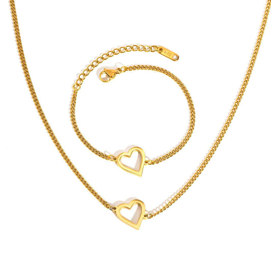 Heart Stainless Steel Bracelet