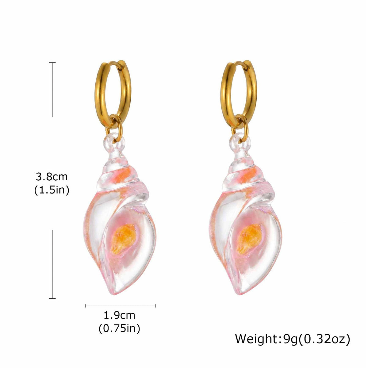 Gold- or Silver-Tone Charm Drop Earrings — 5 Styles