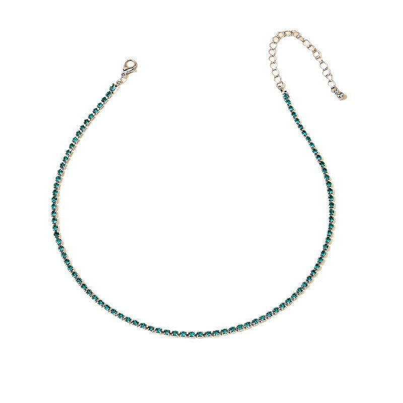Green Vienna Verve Metal Women's Necklace