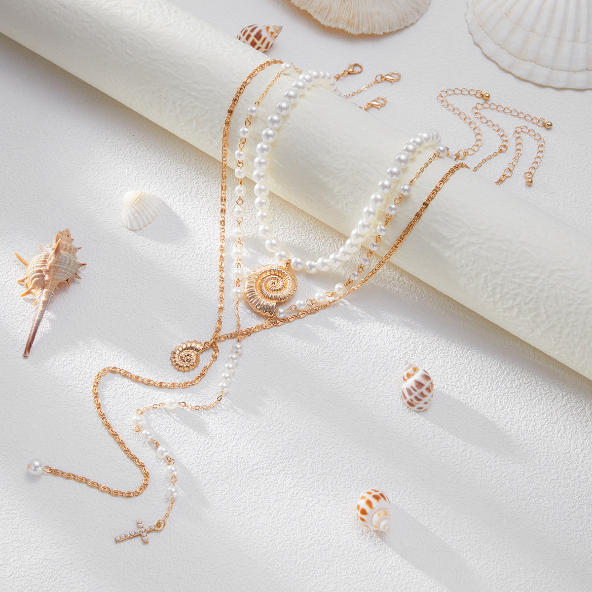 Planderful Vienna Verve Necklace – Elegant Y-Shaped Pearl Design