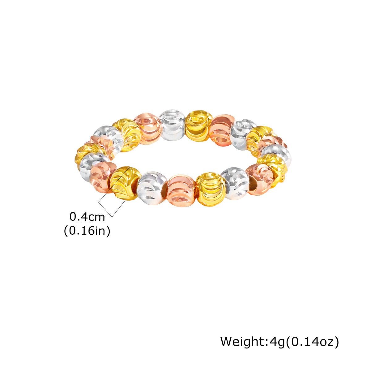 Coordinated Zircon Jewelry Collection – Ring, Bracelet & Earrings