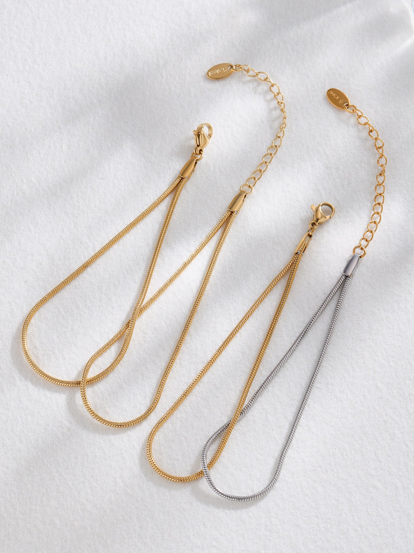 Planderful Stainless Steel Rope Knot Bracelet Everyday Wear