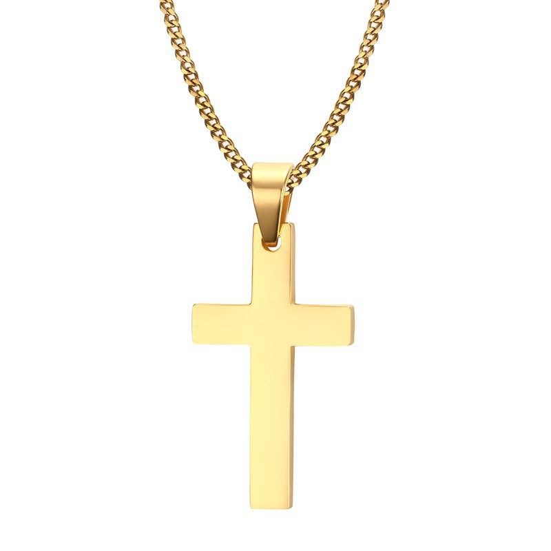 Cross Stainless Steel Necklace for Men
