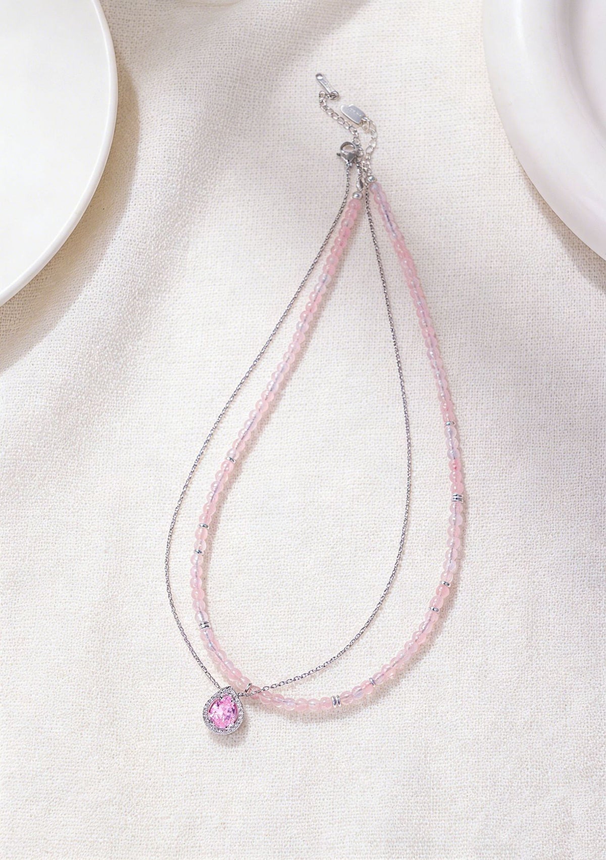 Crystal Layered Necklace