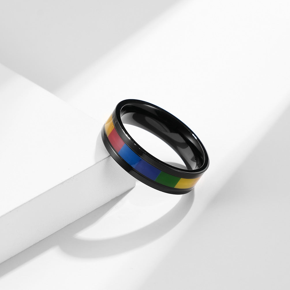 Unisex Stainless Steel Ringless Ring
