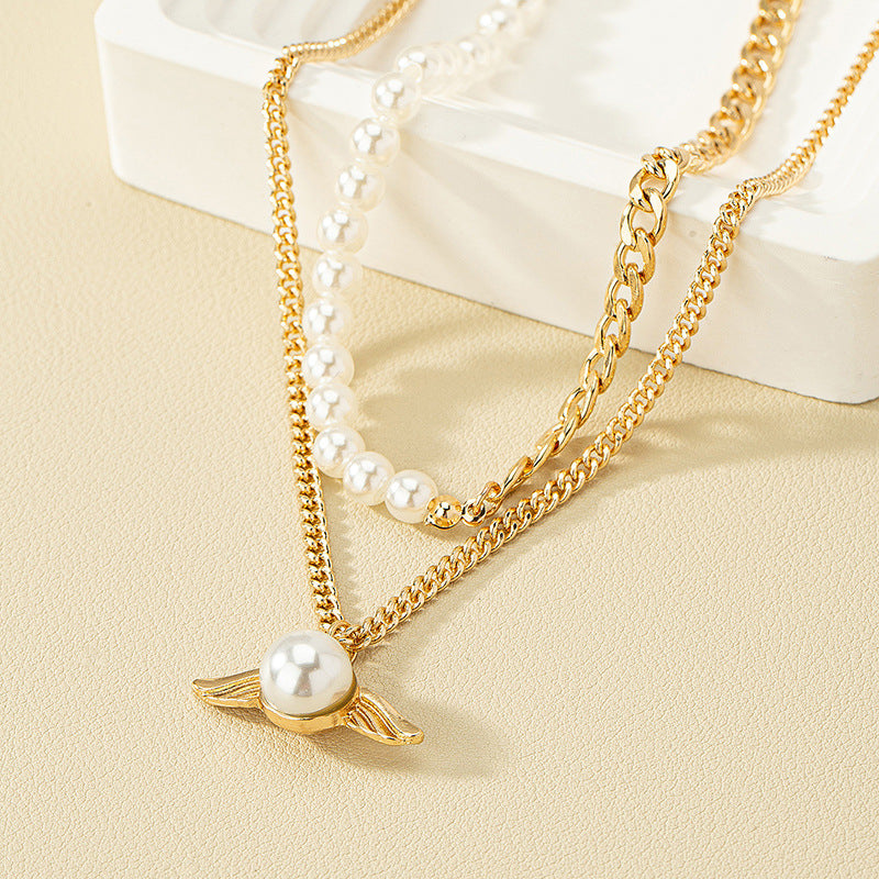 Elegant Pearl Drop Necklace Set - Wholesale Jewelry Collection