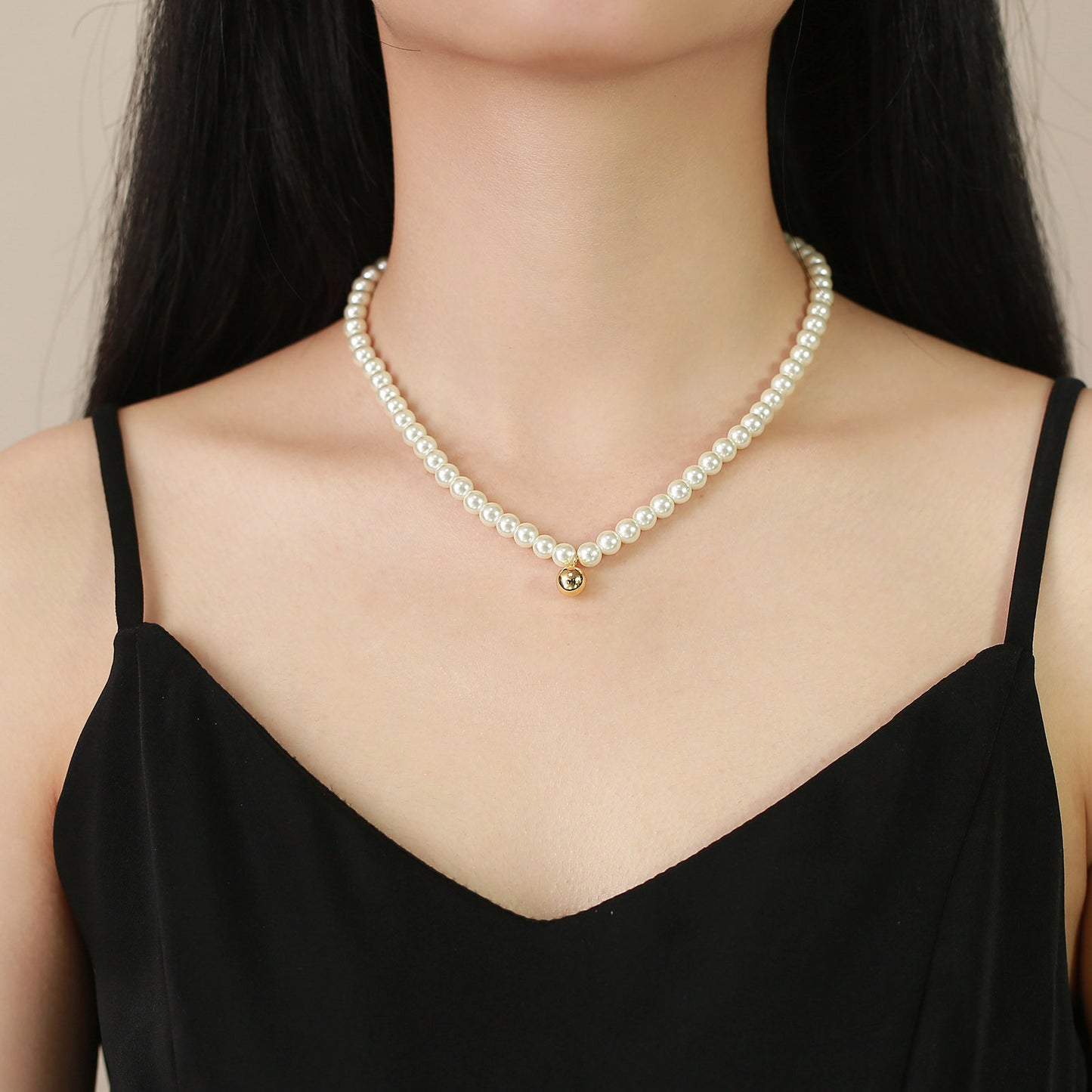 European And American Style Copper Neck Chain Necklace