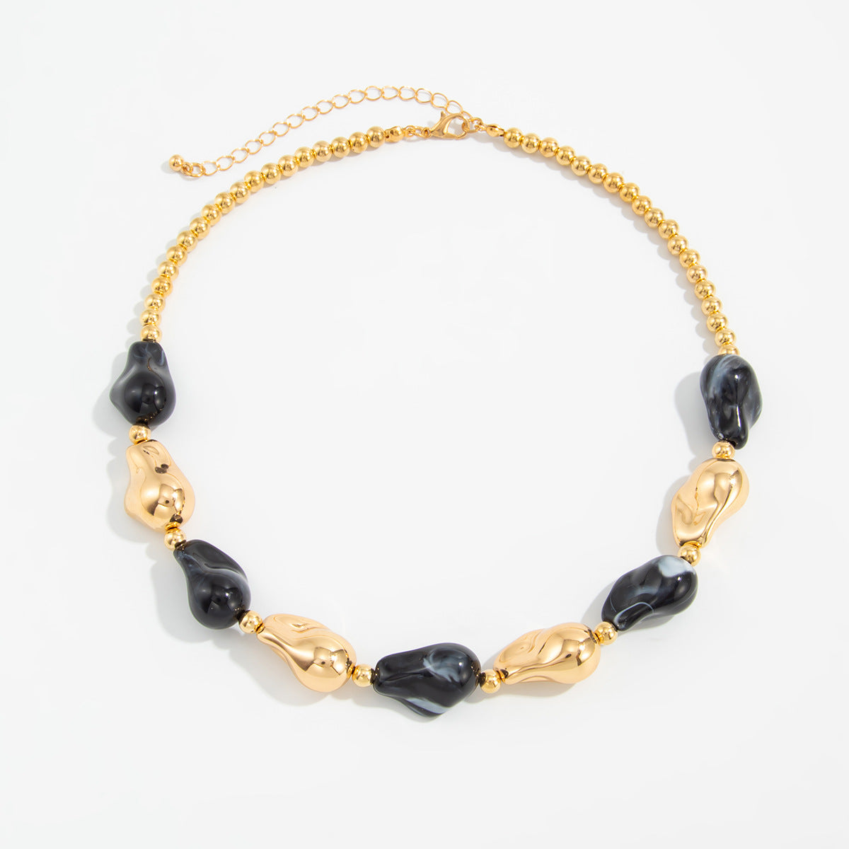 French Baroque Pearl Bead Necklace