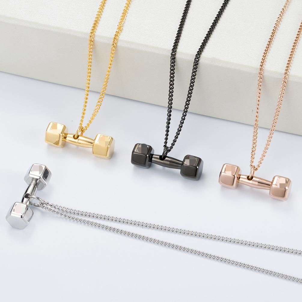 Modern Stainless Steel Necklace — Gold / Silver / Black