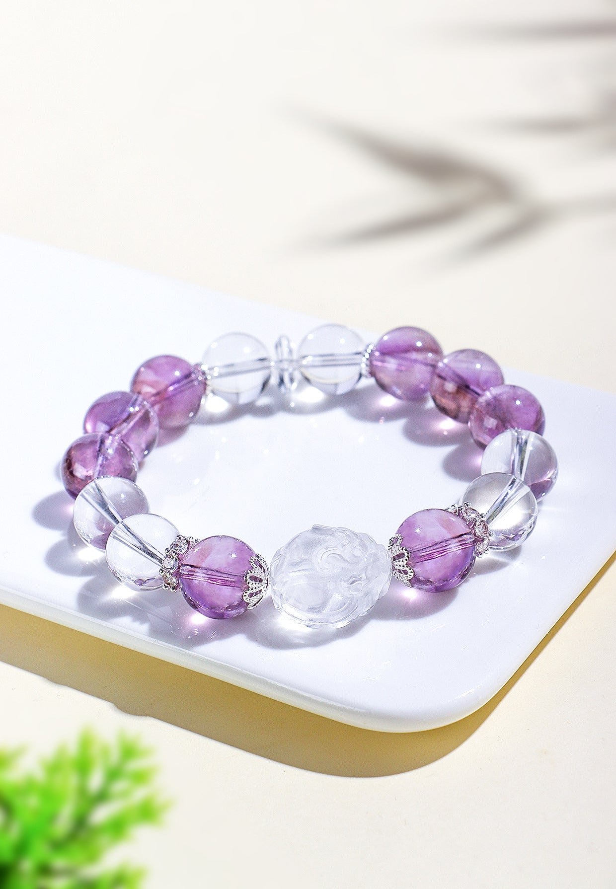 Planderful Fortune's Favor Bracelet – Fresh and Sweet Amethyst Crystal Design