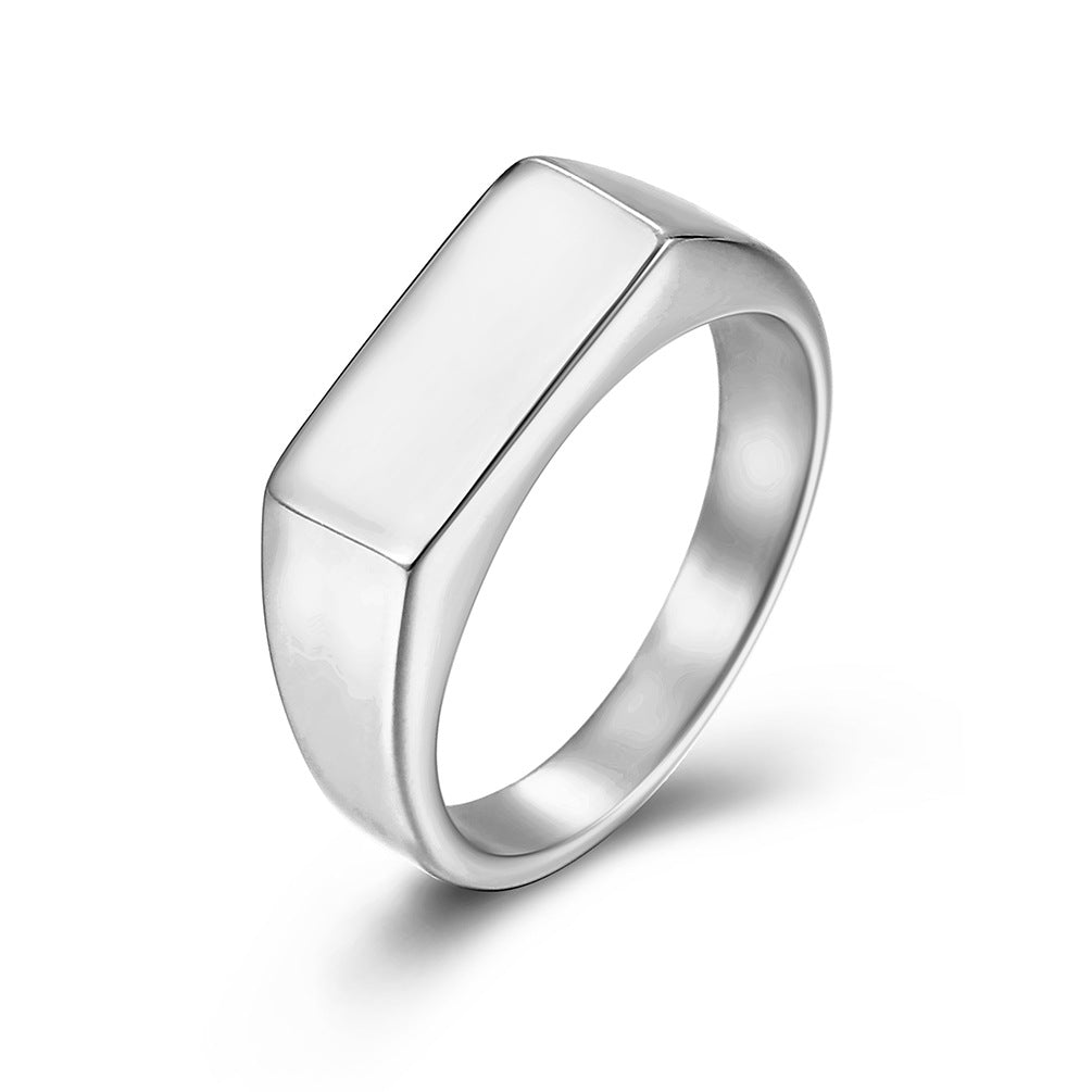 Steel Ring – Minimalist Unisex Everyday Wear
