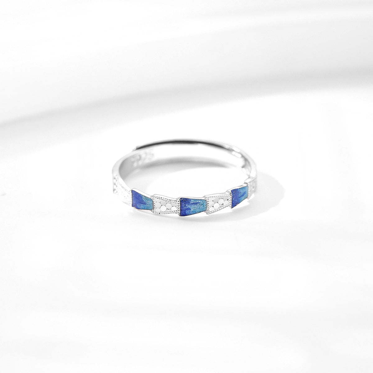 Heart Moon S925 Sterling Silver Women's Ring
