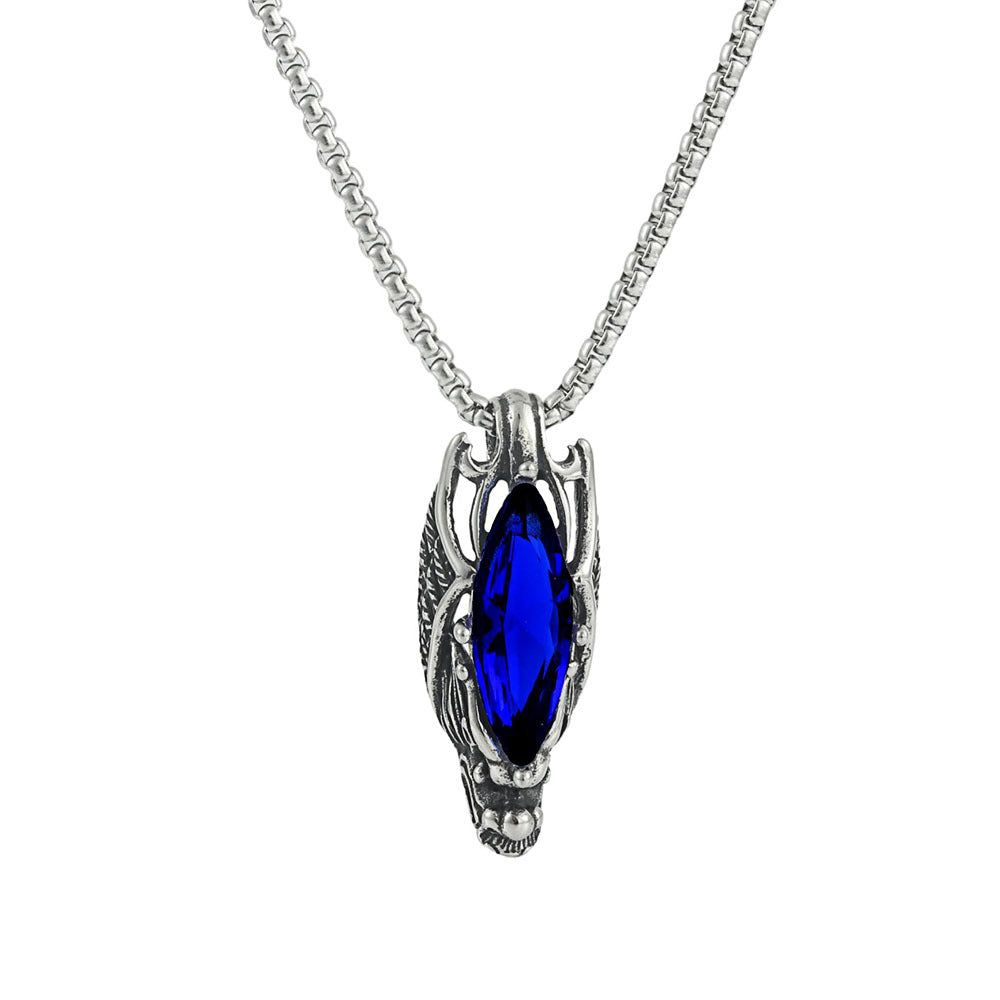 European And American Stainless Steel Dragon Pendant For Men