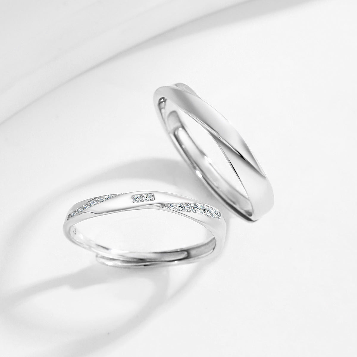 Mobius 925 S925 Sterling Silver Ring