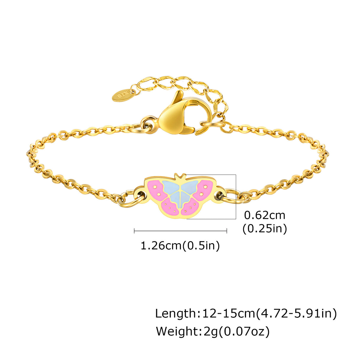 Butterfly Jewelry — Earrings, Bracelet or Necklace