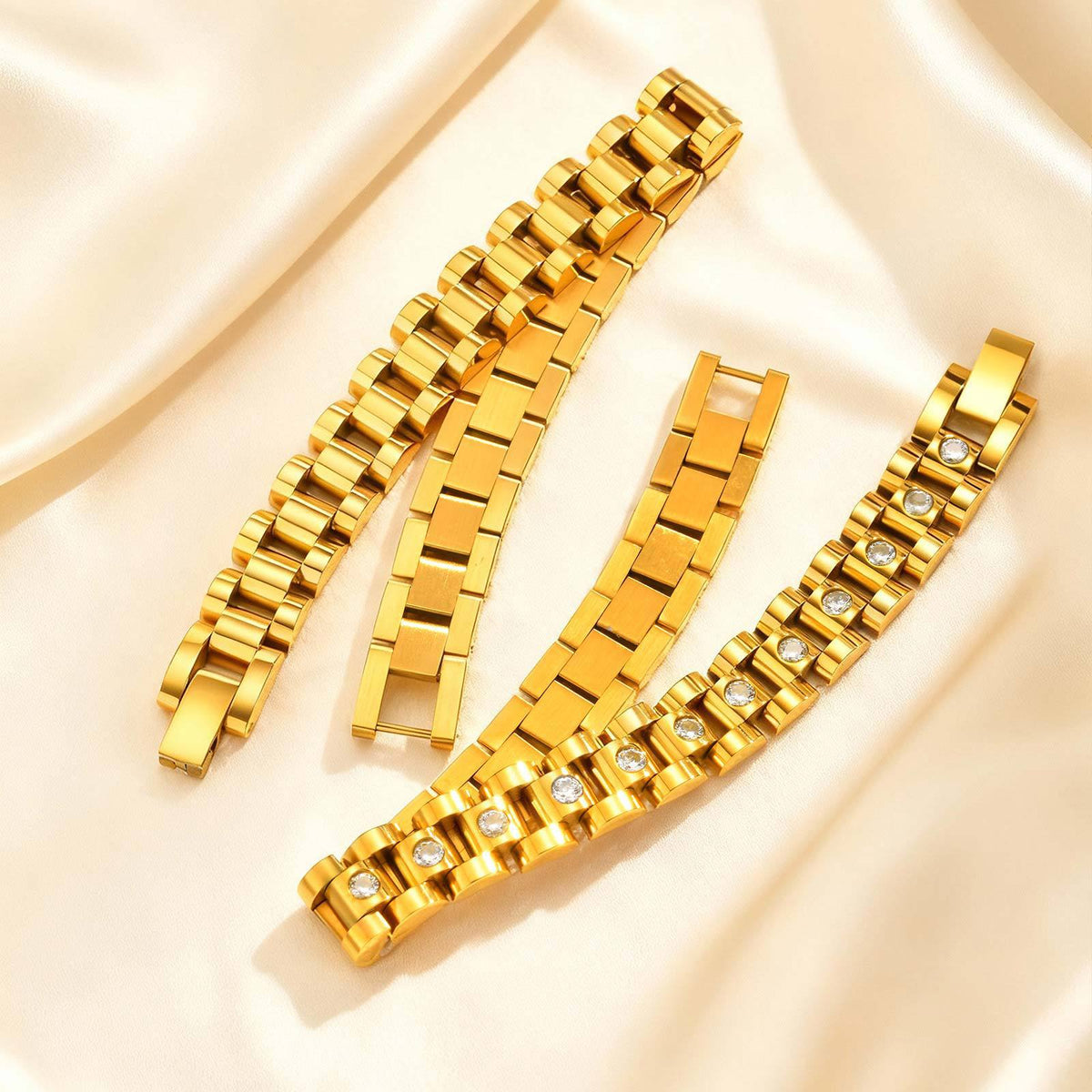 Zircon Stainless Steel Bracelet