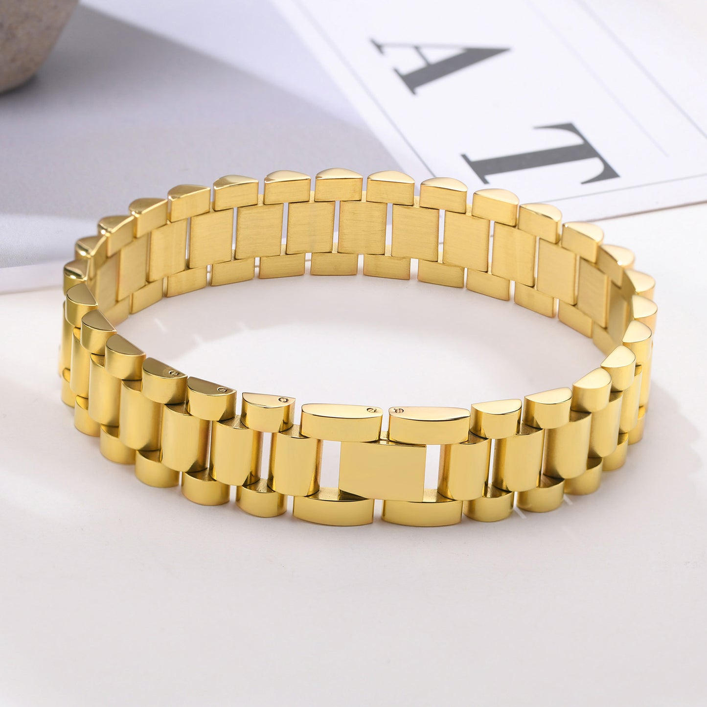 Bracelets Cross-border Accessories Titanium Steel Bracelet Men's Bracelet European and American