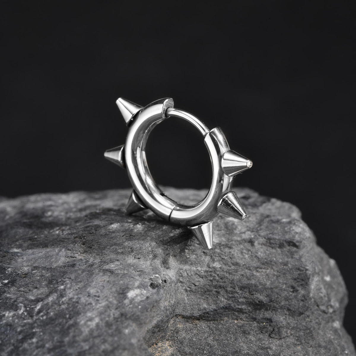 Punk Single Earrings — Silver, Gold or Black