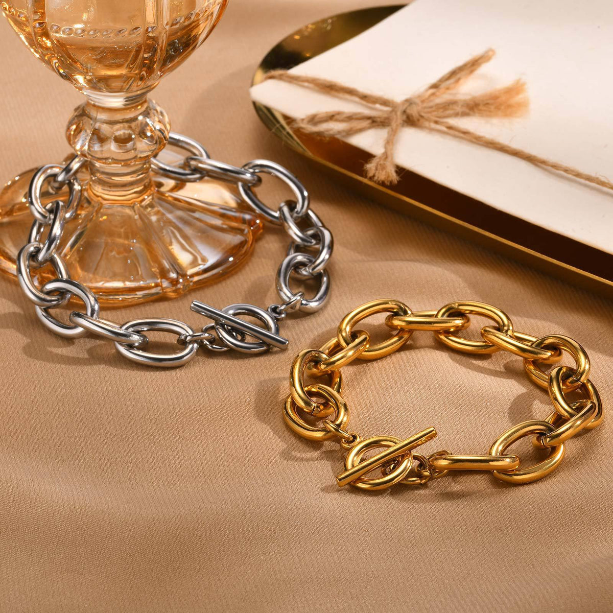 Cross Stainless Steel Bracelet