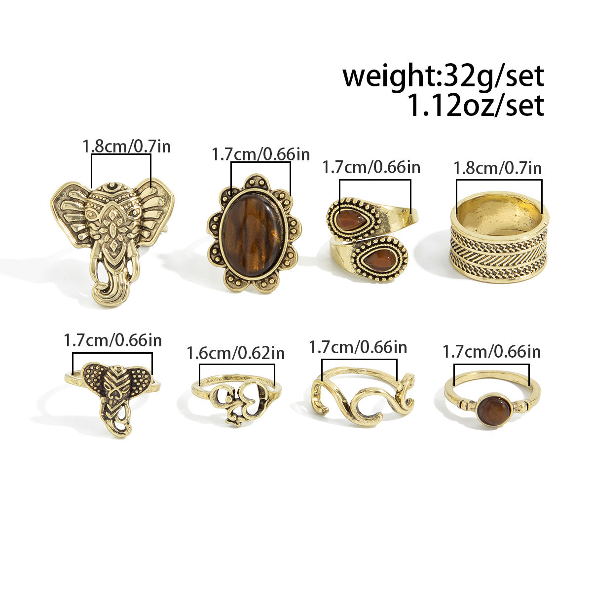 Medieval Ring With Retro Geometric Design For Bold Statement Fashion Lovers By Planderful Vienna Verve