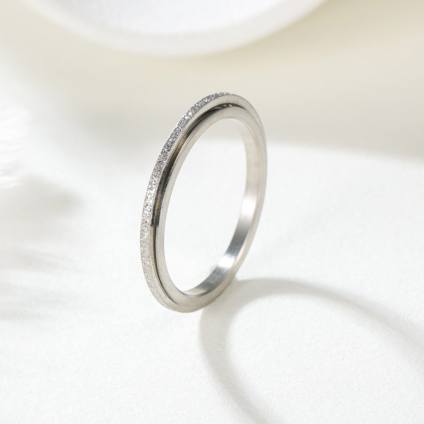 Planderful Rotating Decompression Ring For Couples Titanium