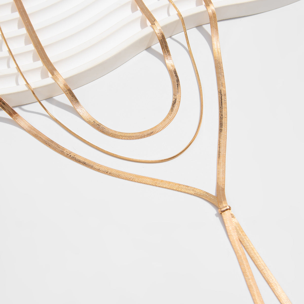 Planderful Vienna Verve Necklace – Unique Double-Layer Design