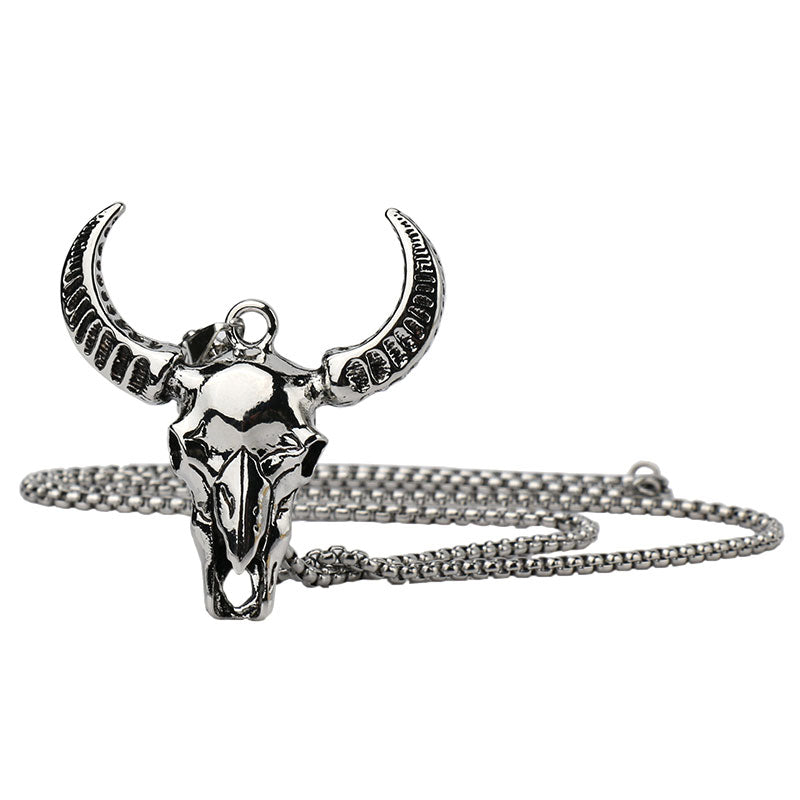 Vintage Boys Stainless Steel Pendant Necklace