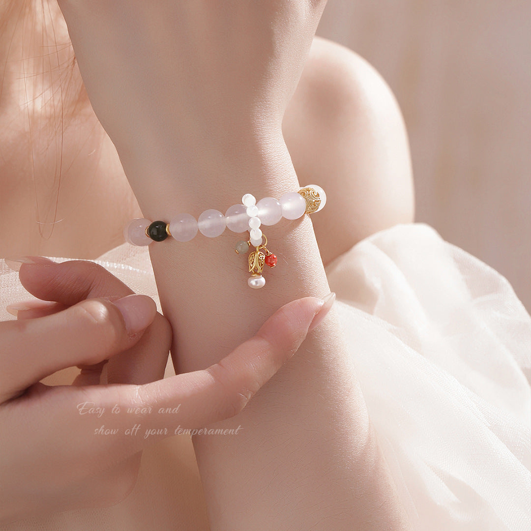 Morning Flower 925 Sterling Silver Women's Bracelet