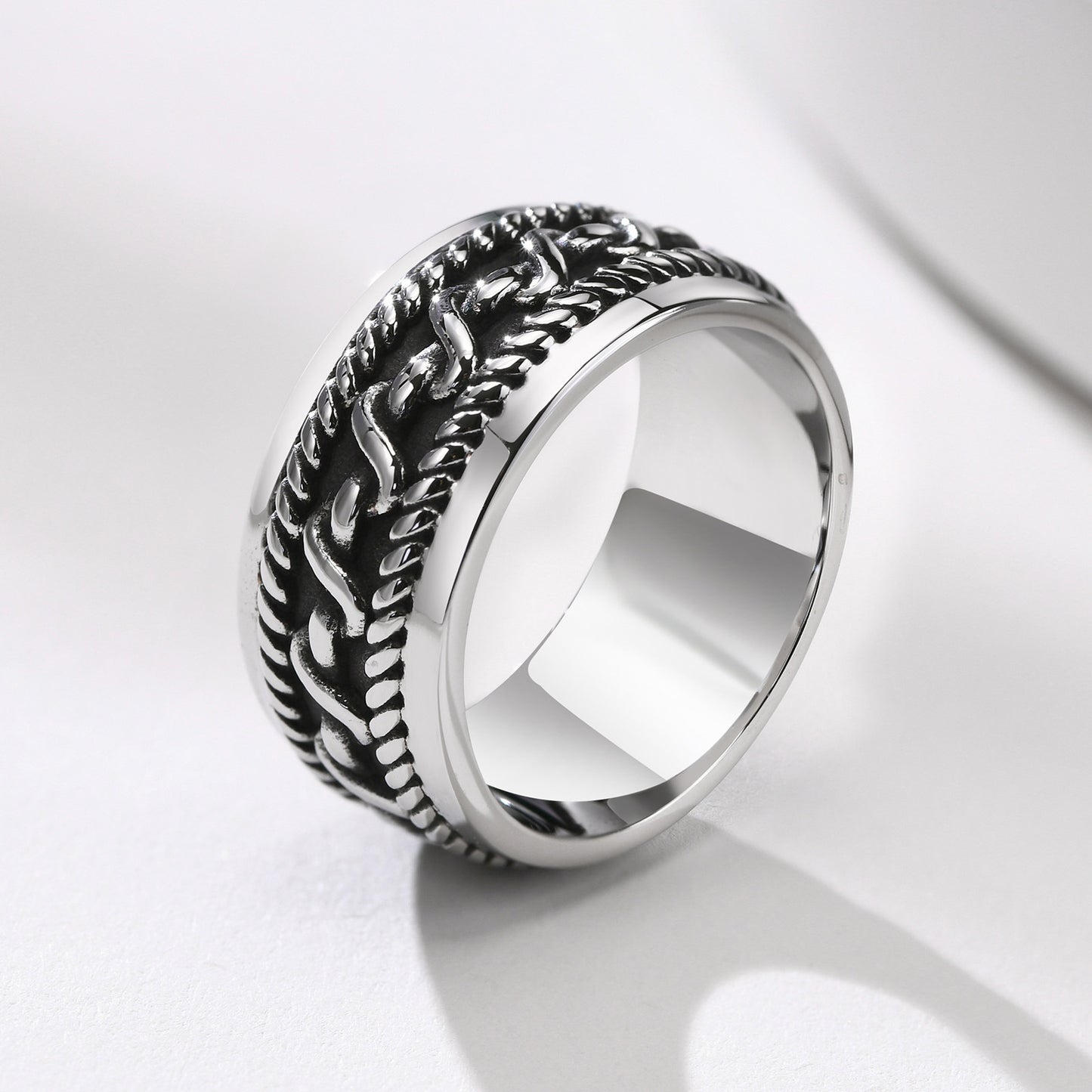Stainless Steel Personalized Casting Ring for Men Wholesale