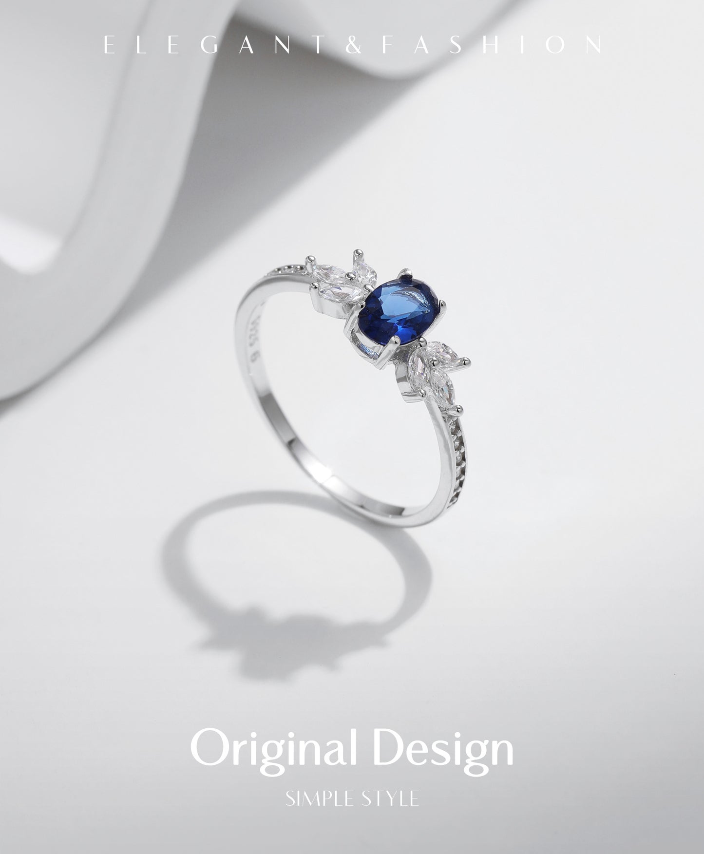 Planderful Gala Fireworks Ring – Elegant Zircon Design for Luxurious Proposals