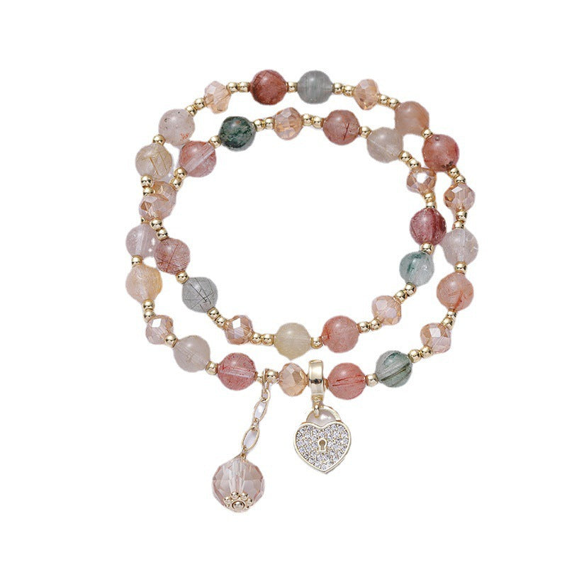 Crystal Heart Bracelet