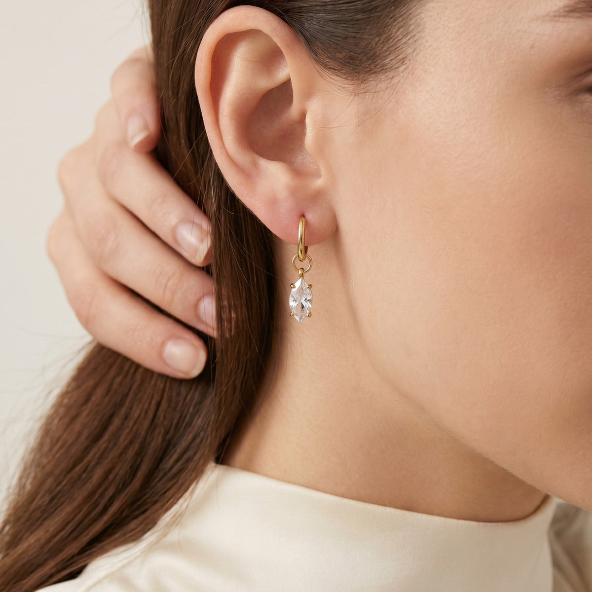 Modern Stainless Steel Earrings